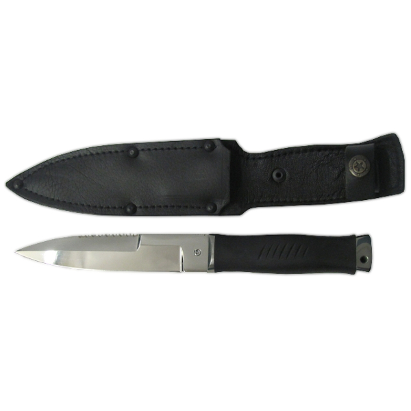 Нож «Пограничник» сталь 65Х13-нержавеющая (рукоять-резина)