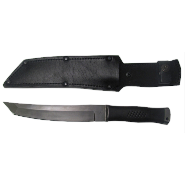 Нож «Кабан-1» сталь 65Г рессорная (рукоять-резина)