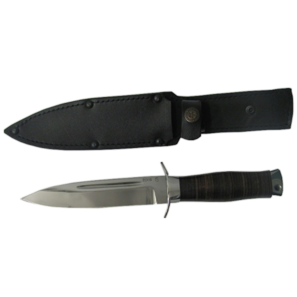 Нож «Горец-3Уп»сталь 95Х18-нержавеющая (рукоять-наборная кожа)