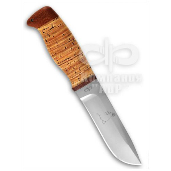 Нож Полярный-2. Рукоять береста.95x18