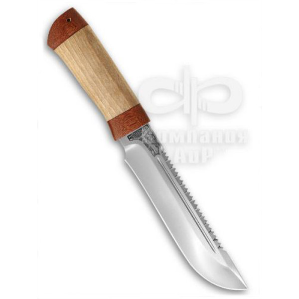 Нож Робинзон-1. Рукоять орех.95x18