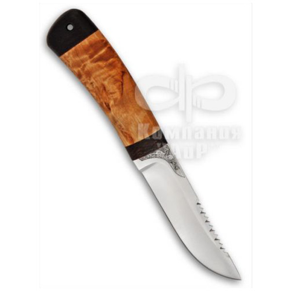 Нож Робинзон-2. Карельская береза.95x18