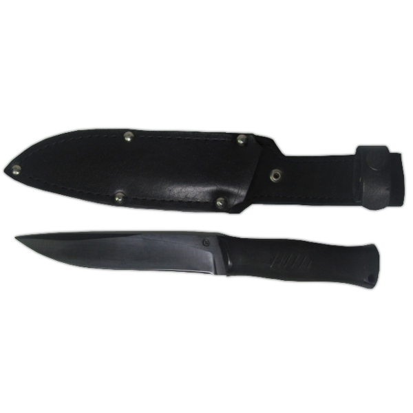 Нож «Русак-2» сталь 65Г рессорная (рукоять-резина)