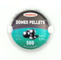 Пули для пневматики "Люман" 4,5 мм (0,57г) "Domed Pellets" 500шт.