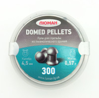Пули для пневматики "Люман" 4,5 мм (0,57г) "Domed Pellets" 300шт.