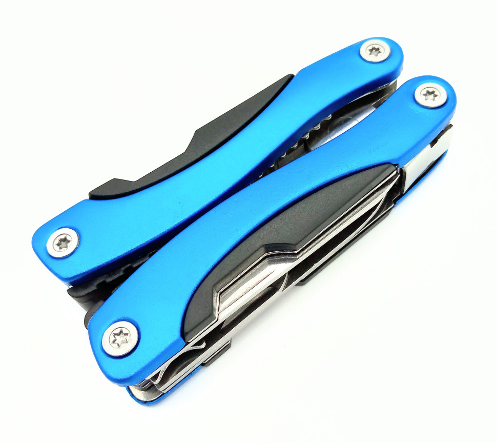 Мультитул/мультиинструмент МТ-3502 складной 15 в 1 (Blue)