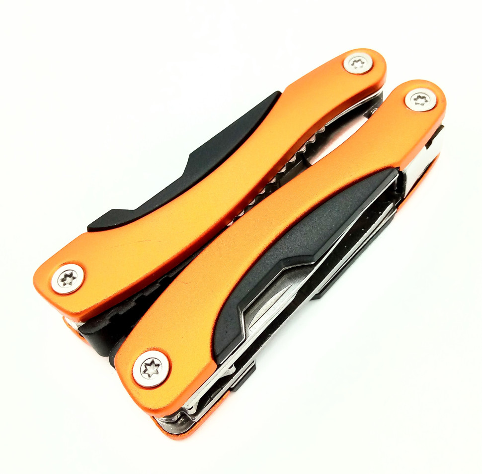 Мультитул/мультиинструмент МТ-3502 складной 15 в 1 (Orange)
