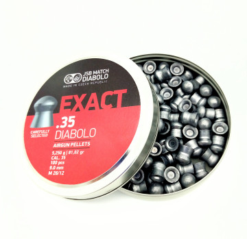 Пули для пневматики "JSB" 9 мм (5,25г) "35 Diabolo" 100шт.