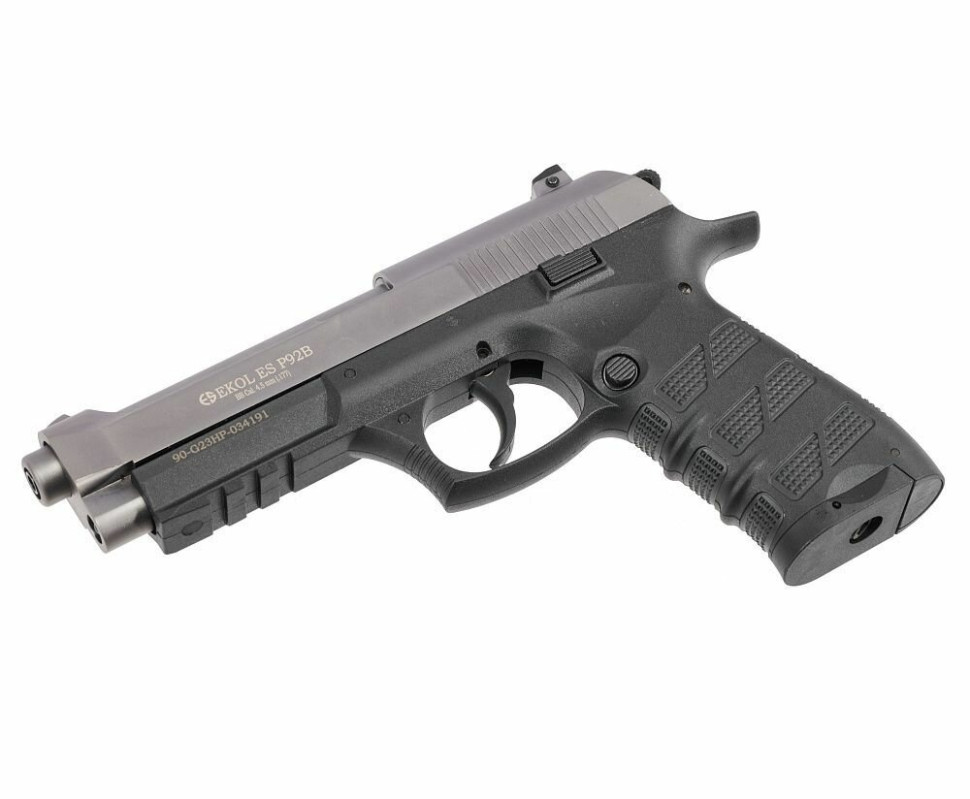 Пистолет пневматический Ekol ES P92B Fume Blowback (4.5мм)